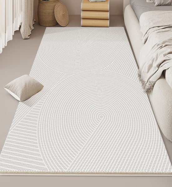 Large Modern Rugs for Living Room, Simple Modern Rugs for Bedroom, Modern Rugs for Dining Room, Abstract Geometric Modern Rugs, Contemporary Rugs Next to Bed-Paintingforhome