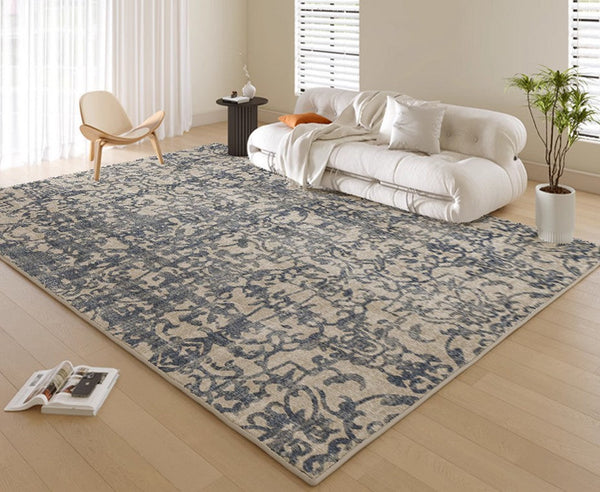 Modern Rugs for Interior Design, Thick Soft Rugs for Living Room, French Style Modern Rugs for Bedroom, Contemporary Modern Rugs under Dining Room Table-Paintingforhome