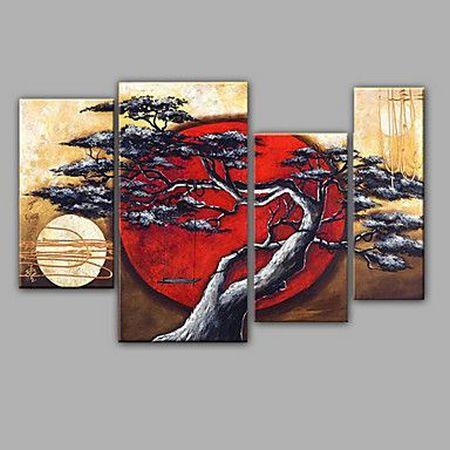 Abstract Landscape Painting on Canvas, Large Paintings for Bedroom, Ov –  Art Painting Canvas