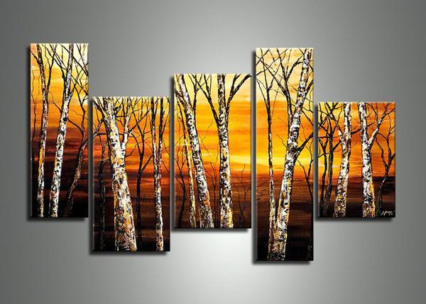 tree acrylic paintings