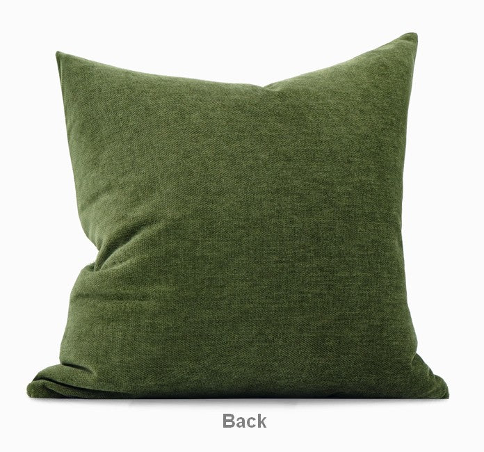 Green White Modern Sofa Pillows Large Square Modern Throw Pillows for Paintingforhome