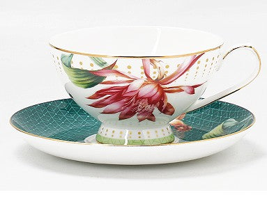 Beautiful British Tea Cups, Bone China Porcelain Tea Cup Set, Traditio