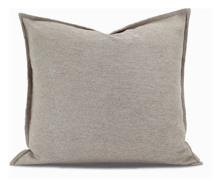 Large Square Modern Throw Pillows for Couch, Large Brown Throw Pillow ...