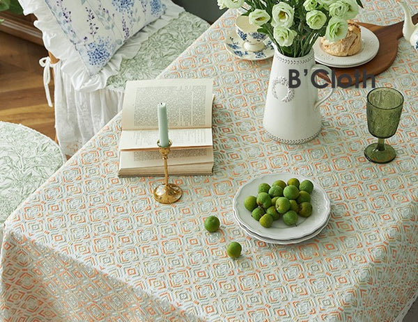 Modern Tablecloth for Home Decoration, Large Square Tablecloth for Round Table, Extra Large Rectangle Tablecloth for Dining Room Table-Paintingforhome