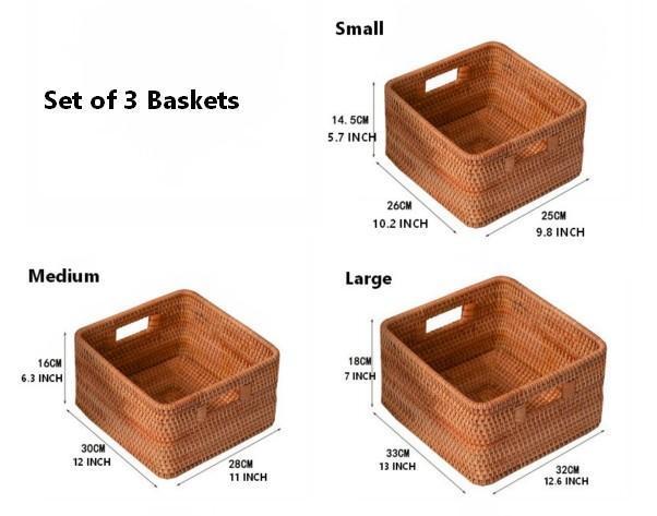 Small Plastic Storage Basket Bathroom Shelf Baskets Kitchen