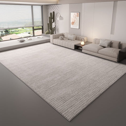 Grey Modern Rugs under Sofa, Large Modern Rugs in Living Room, Abstract Contemporary Rugs for Bedroom, Dining Room Floor Rugs, Modern Rugs for Office-Paintingforhome