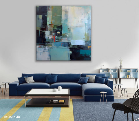 Original Modern Paintings, Contemporary Canvas Art, Modern Acrylic Artwork, Buy Art Paintings Online, Large Abstract Painting for Bedroom-Paintingforhome