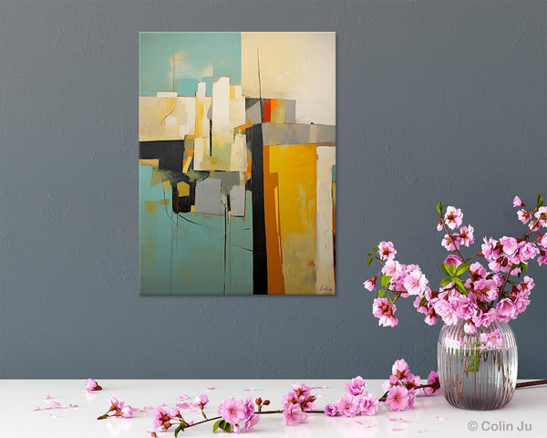 Abstract Paintings, Large Contemporary Wall Art, Extra Large Paintings for Living Room, Heavy Texture Canvas Art, Original Modern Painting-Paintingforhome